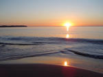 Sonnenaufgang an der Ostsee