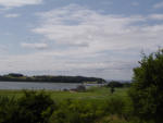 Blick auf Zicker Hafen und Halbinsel Klein Zicker